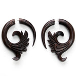 Filigree Sono Wooden Fake Gauges Spiral