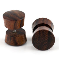 Sono Wood Fake Gauges Plugs