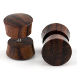 Sono Wood Fake Gauges Plugs