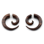 Sono Wooden Spiral Fake Gauges