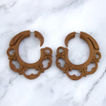Wooden Crest Hangers / Fake Plugs Gauges