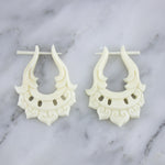 Sheiked Fake Bone Post Earrings
